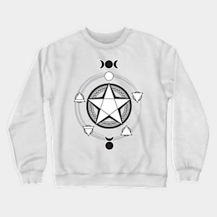 Elemental Pentagram Crewneck Sweatshirt